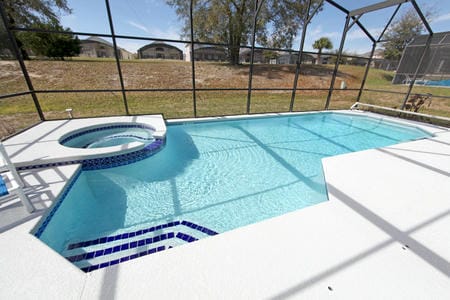 Pool Deck Cleaning